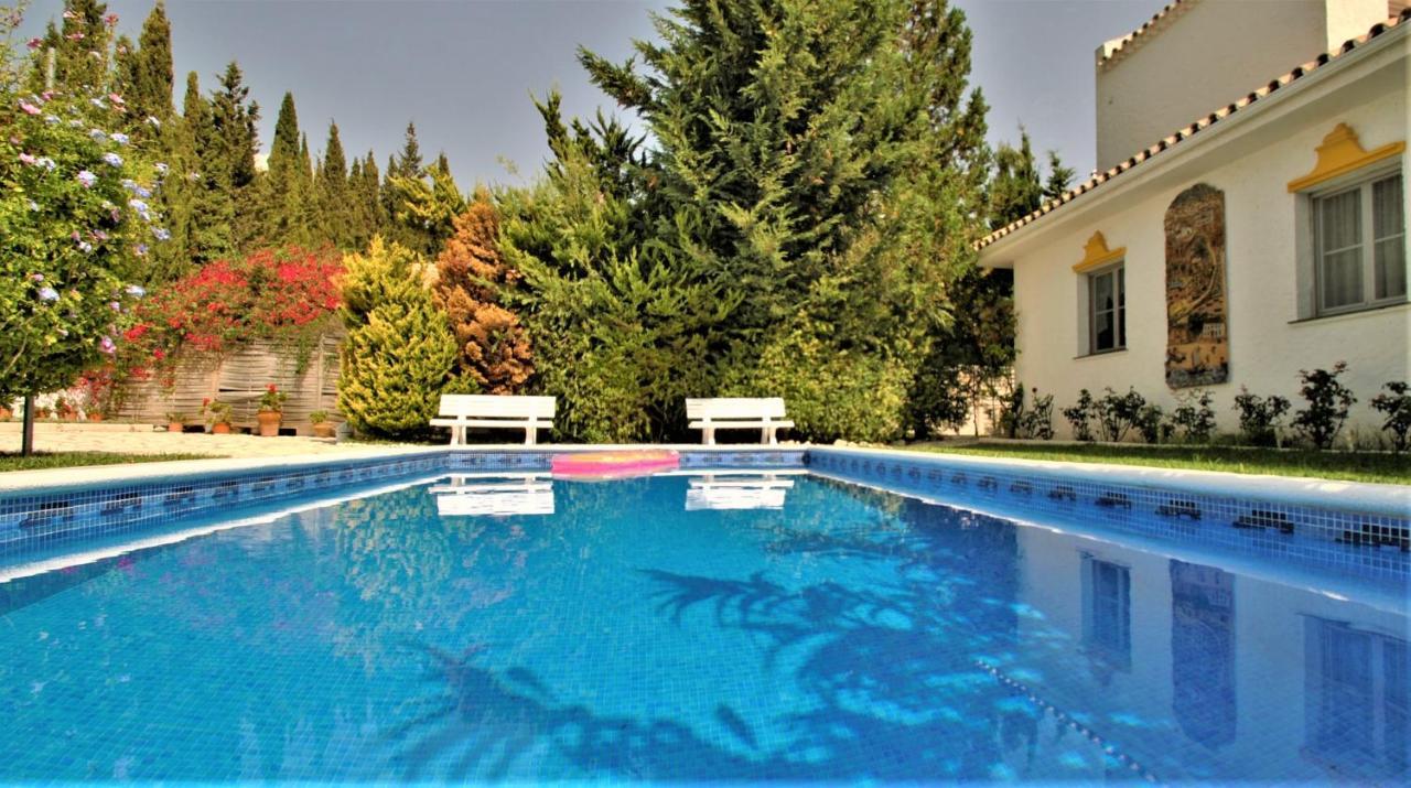 Holiday Villa In 10 Min From Fuengirola Beach With Sea Views Pool Bbq Parking Wifi Aircon Big Garden Mijas Bagian luar foto