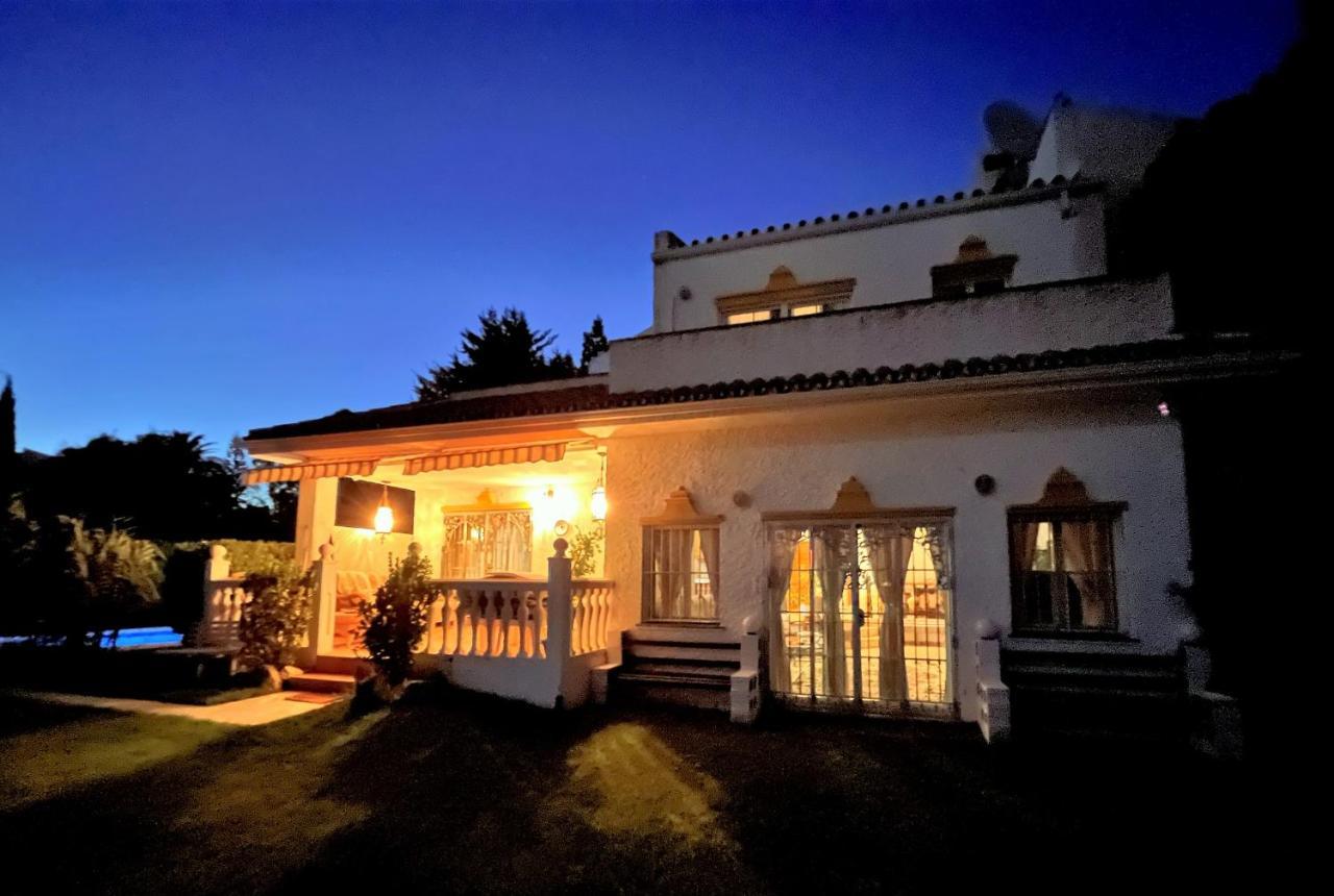 Holiday Villa In 10 Min From Fuengirola Beach With Sea Views Pool Bbq Parking Wifi Aircon Big Garden Mijas Bagian luar foto