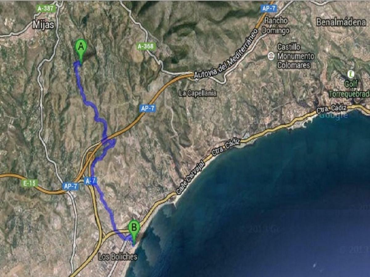 Holiday Villa In 10 Min From Fuengirola Beach With Sea Views Pool Bbq Parking Wifi Aircon Big Garden Mijas Bagian luar foto